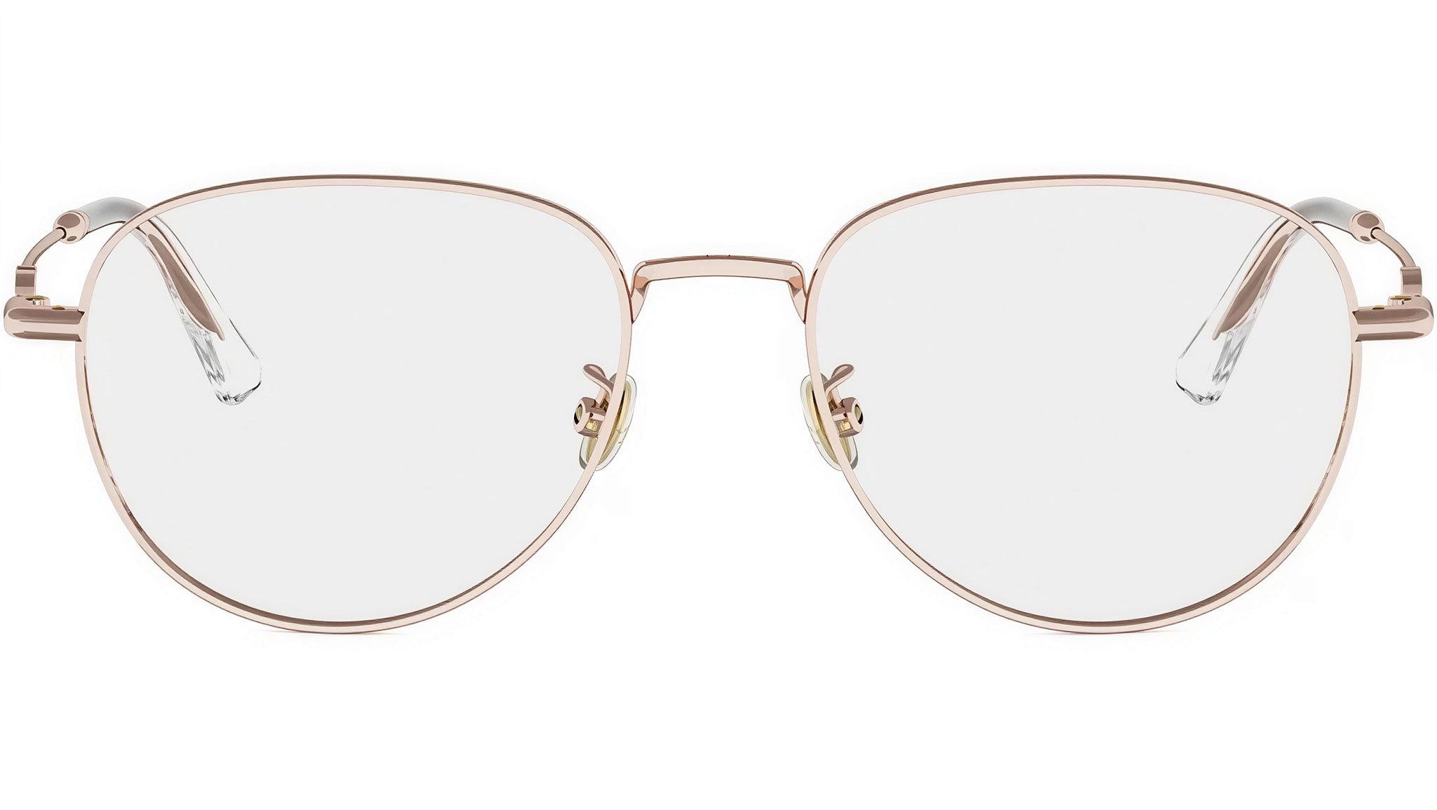 Petit CDO R2U Rose Gold Round Eyeglasses