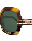 DiorSignature S1U Honey Havana Square Sunglasses