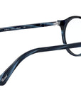 PO3185V striped blue and gunmetal