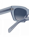 CELINE 3 Dots Blue Square Sunglasses