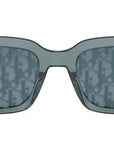 Dior Oblique S2I Shiny Blue Geometric Sunglasses