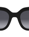 B.zero1 Black Geometric Sunglasses