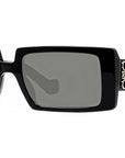 Anagram Black Rectangular Sunglasses