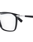 DiorBlackSuitO 14I Black Geometric Eyeglasses