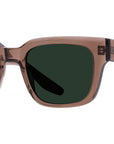 Zander Brown Square Sunglasses