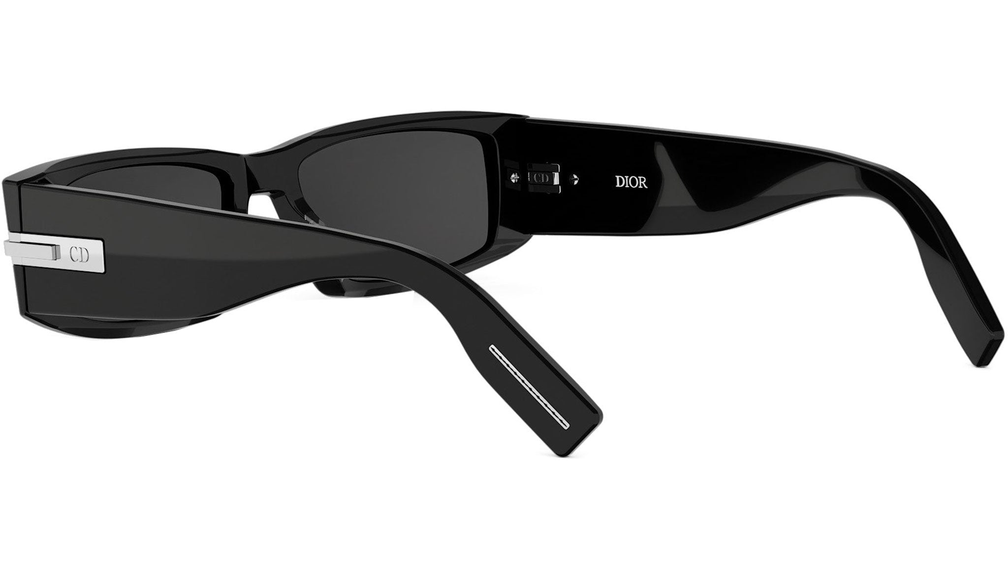 DiorBlackSuit XL S5I Black Rectangular Sunglasses