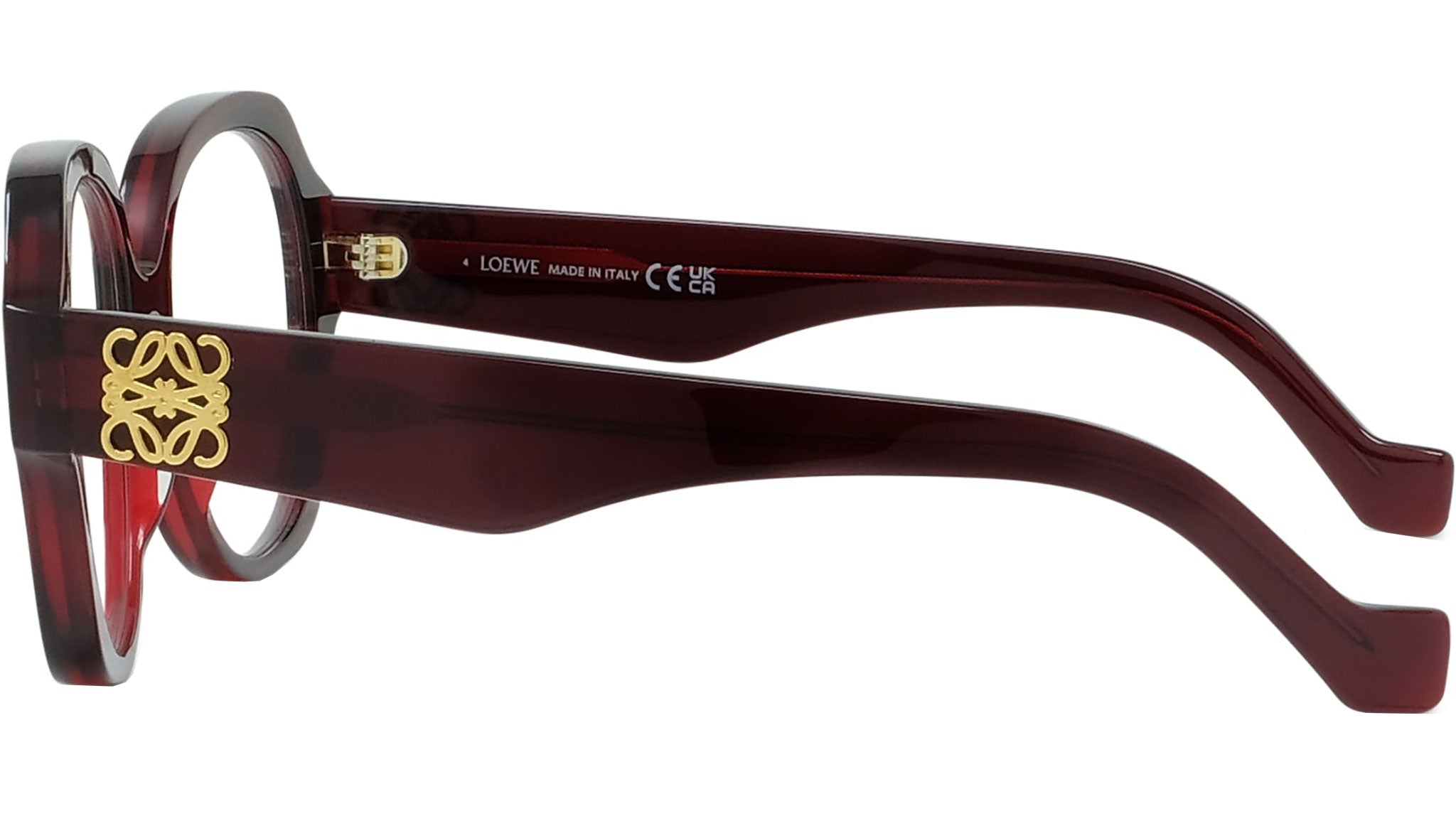 Anagram Bordeaux Geometric Sunglasses