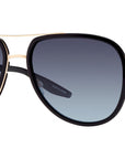 Cani Black Pilot Sunglasses