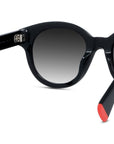 AKA Black Round Sunglasses