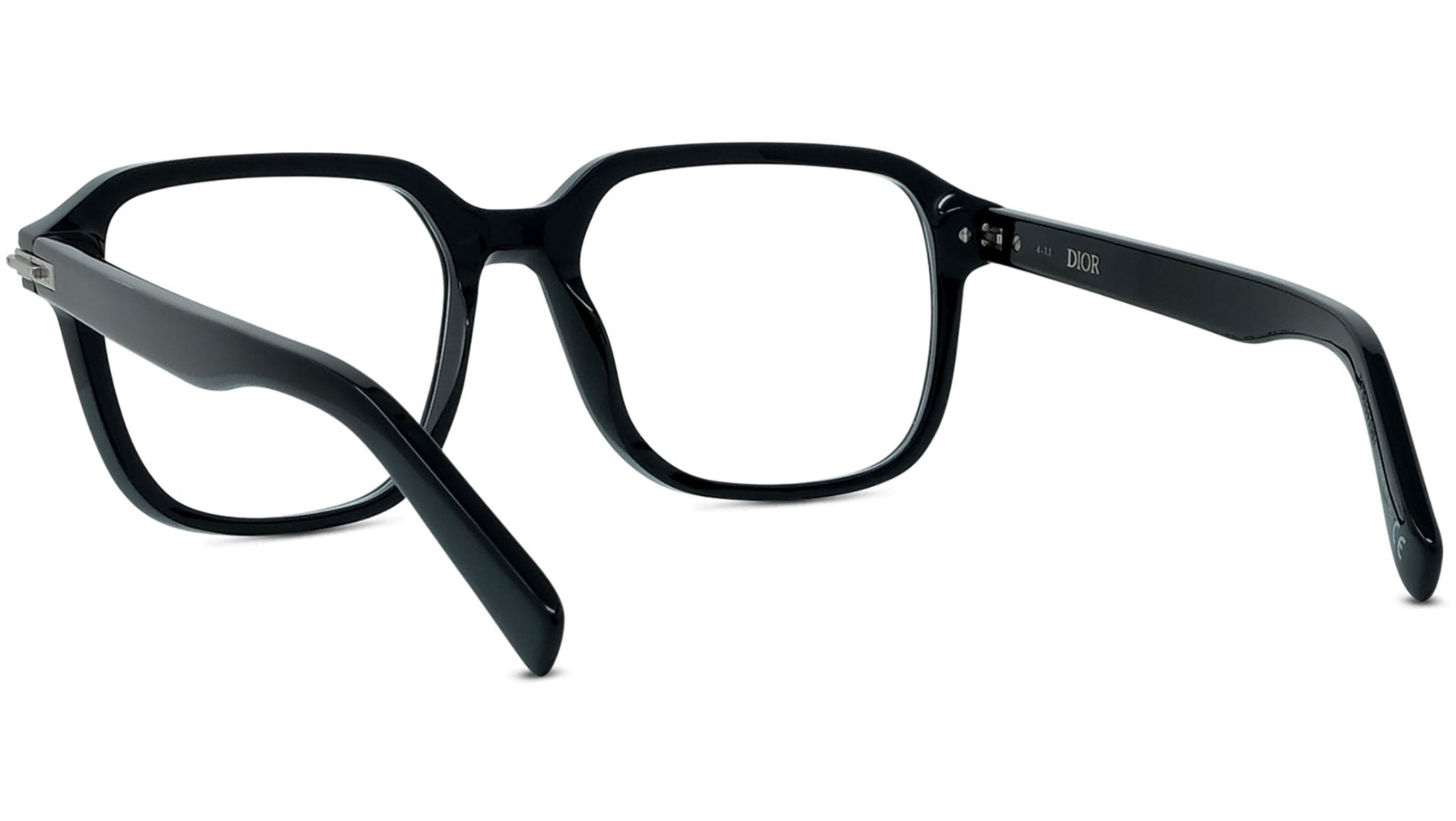 DiorBlackSuitO S5I Black Square Eyeglasses
