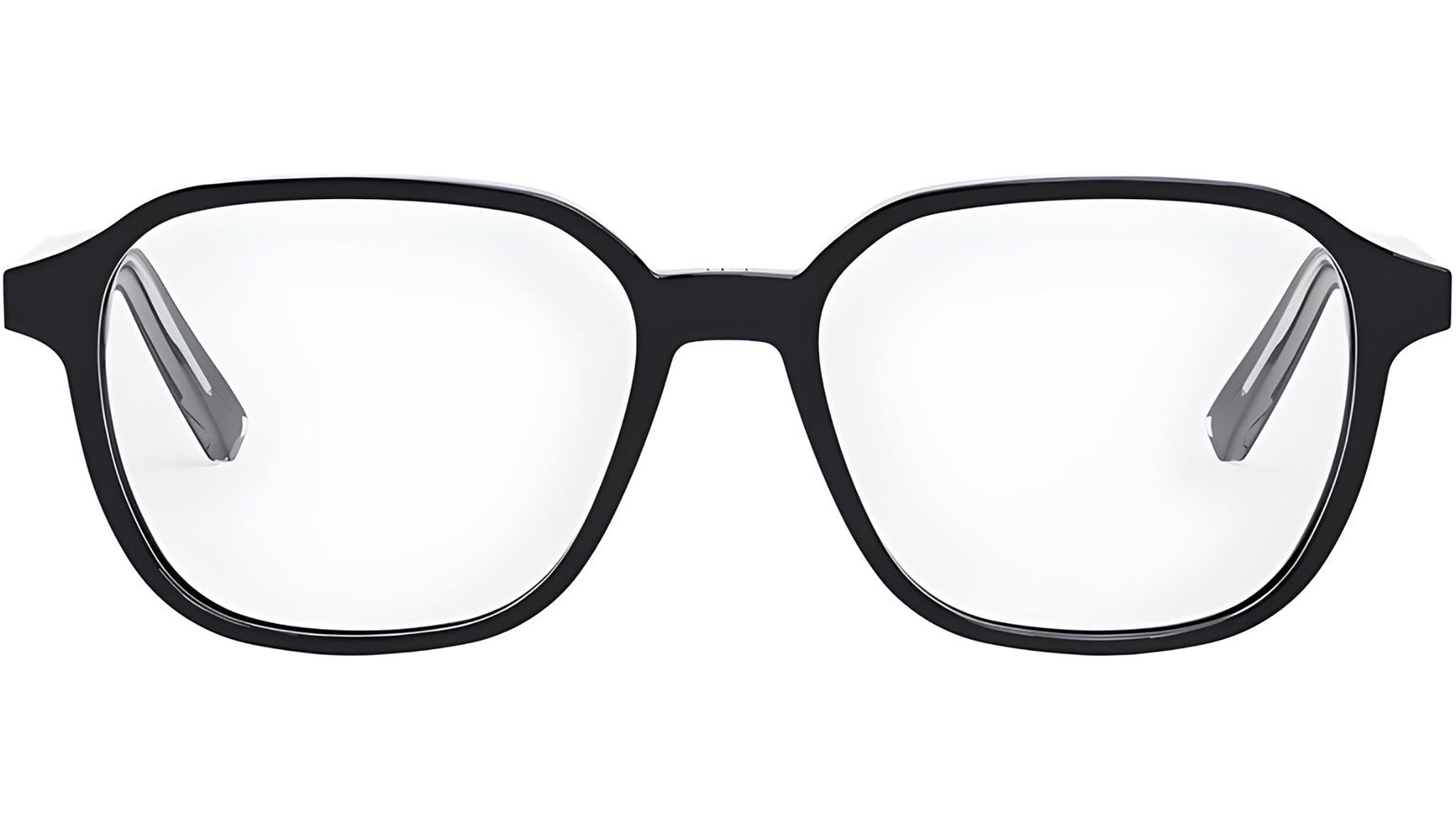 InDiorO S3I Black Geometric Eyeglasses
