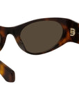 Signature Havana Cat Eye Sunglasses