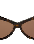Tallulah FT0767 52E Dark Havana Brown