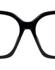 Slim Tortoise Geometric Eyeglasses