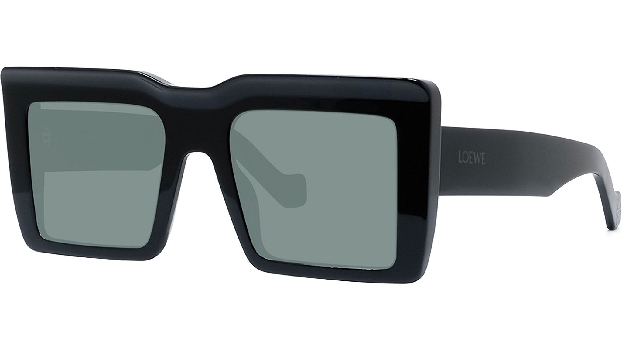 Signature Black Geometric Sunglasses