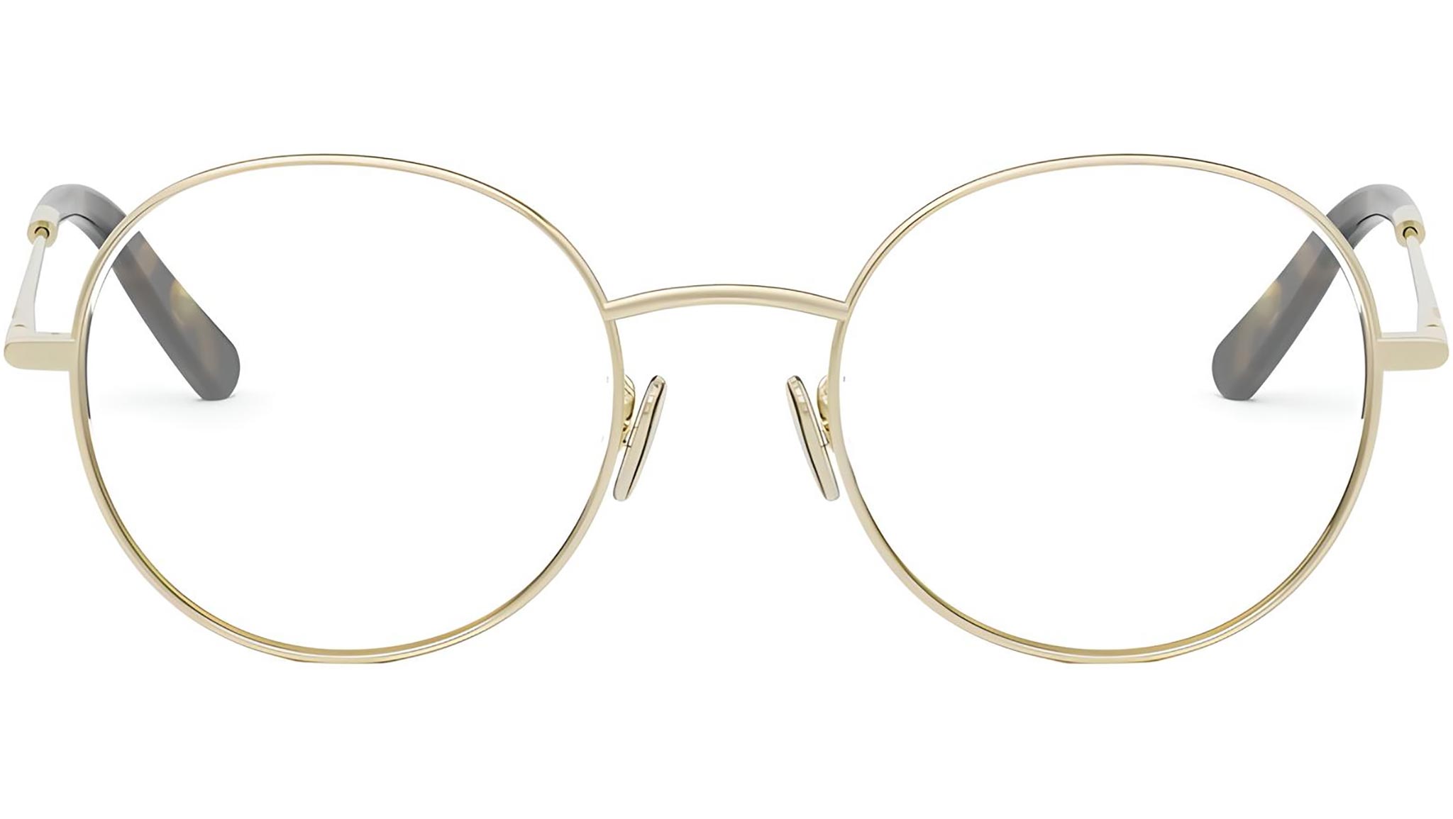 Mini CD O R6F Yellow Round Eyeglasses