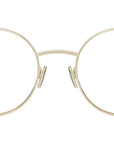 Mini CD O R6F Yellow Round Eyeglasses