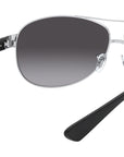 RB3386 silver metal grey
