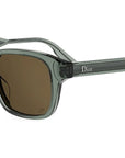 DiorRibbon S1I Green Geometric Sunglasses