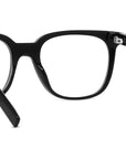 Youthful Energy Black Square Eyeglasses