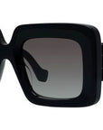 Anagram Black Square Sunglasses