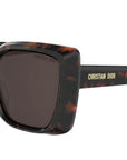 DiorMidnight S5I Shiny Havana Butterfly Sunglasses
