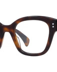 Boke Flower Havana Geometric Eyeglasses