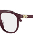 Petit CDO S2I Red Squared Eyeglasses