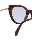 Serpenti Havana Cat Eye Eyeglasses