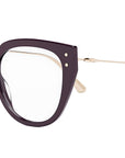 MissDiorO B4I Purple Butterfly Eyeglasses