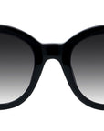 AKA Black Round Sunglasses