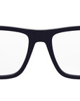 Aluminium Blue Rectangular Eyeglasses
