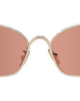 Anagram Gold Cat Eye Sunglasses