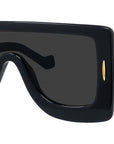 Anagram Black Mask Sunglasses