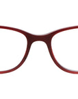 Cassady Red Rectangular Eyeglasses
