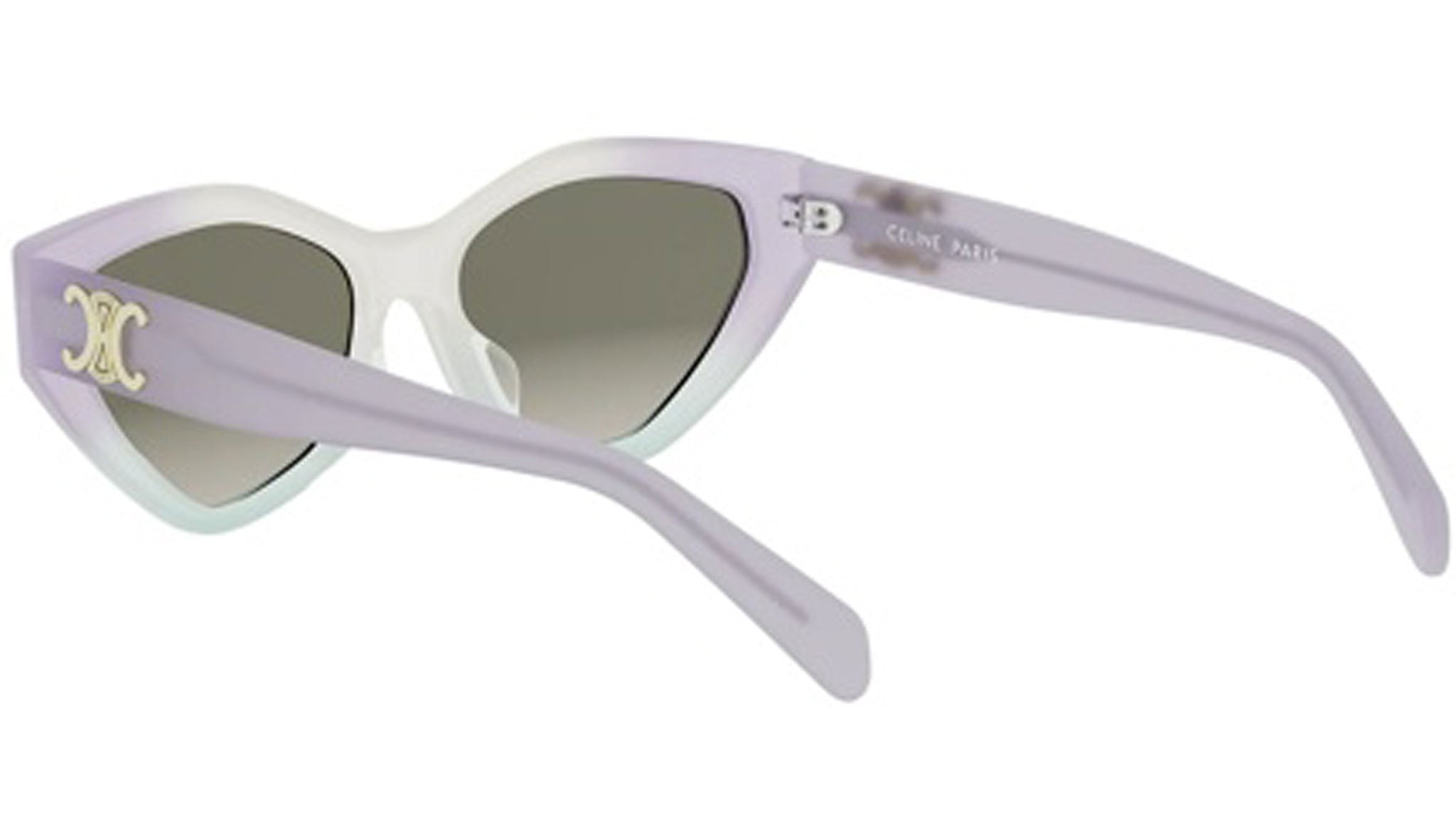 Triomphe Purple Cat Eye Sunglasses