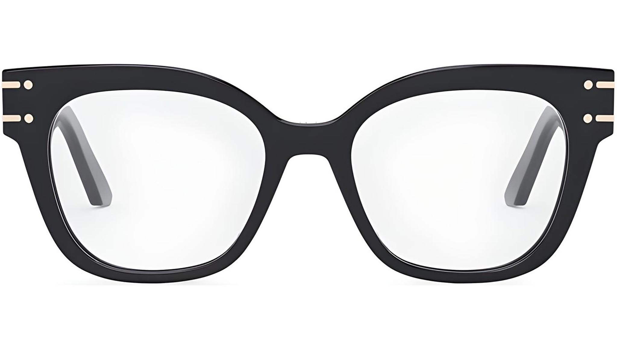 DiorSignatureO B2I Black Geometric Eyeglasses