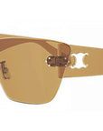 Sundown Shade Orange Cat Eye Sunglasses