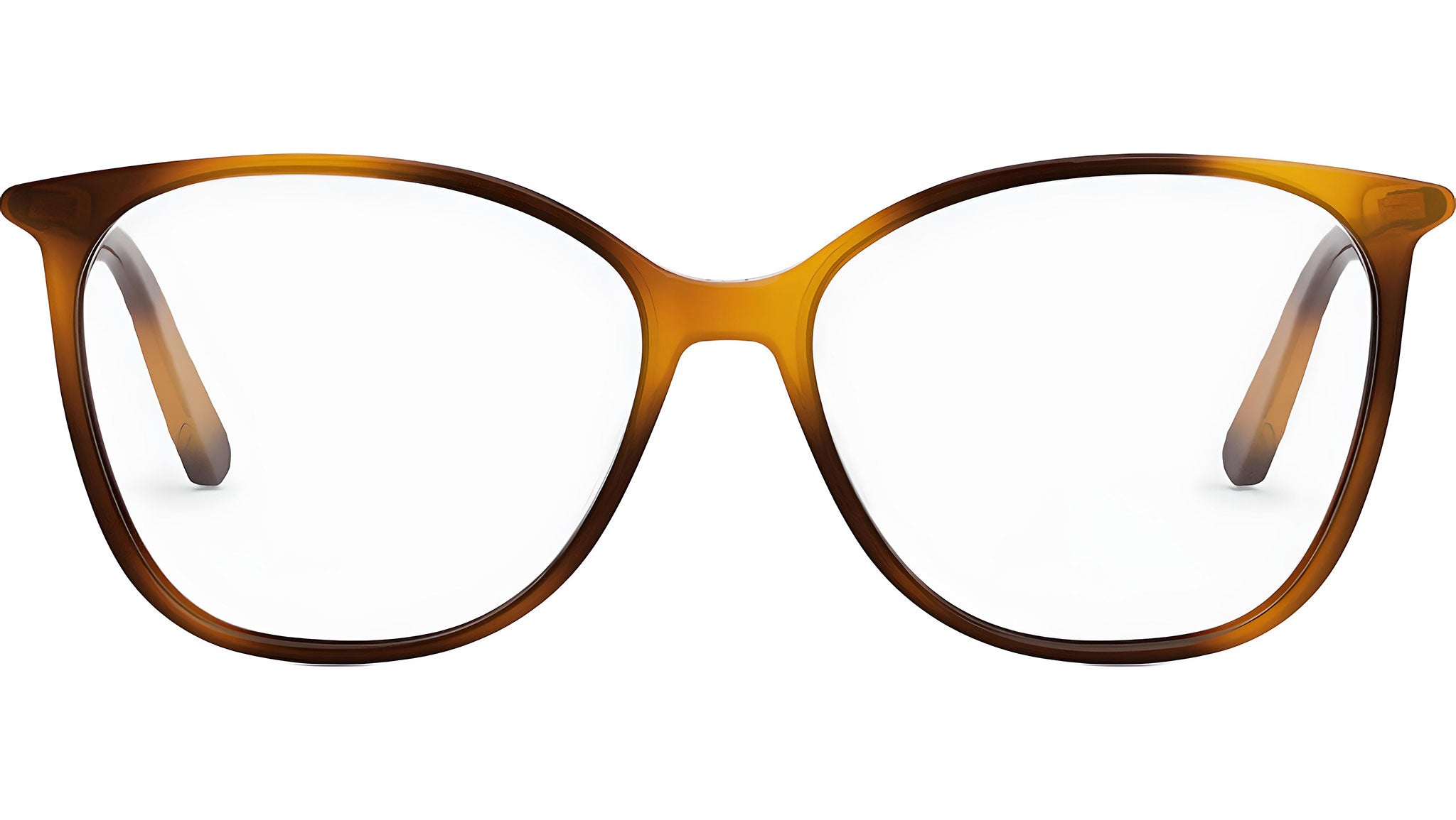 Mini CD O S6I Havana Geometric Eyeglasses