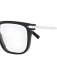 DiorBlackSuitO 12I Black Geometric Eyeglasses