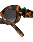 Dior Clover S3I Havana Butterfly Sunglasses