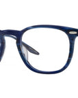 Husney Blue Square Eyeglasses