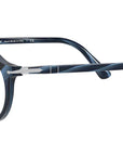 PO3185V striped blue and gunmetal