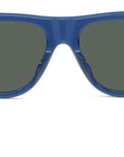 1970 Blue Geometric Sunglasses