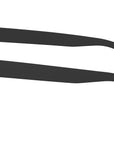 Aluminium Black Pantos Eyeglasses