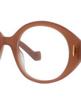 Anagram Brown Round Eyeglasses