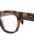 CELINE 3 Dots Havana Square Eyeglasses