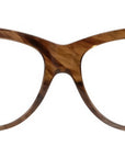 Anagram Brown Round Eyeglasses