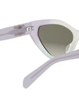 Triomphe Purple Cat Eye Sunglasses