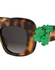 Dior Clover S3I Havana Butterfly Sunglasses